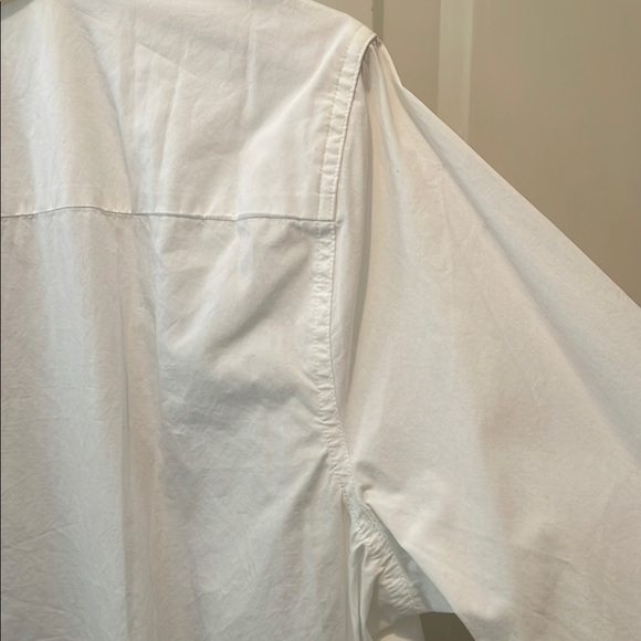 NWT LOFT White Button-Up Shirt - Picture 9 of 12